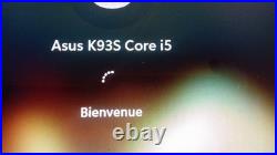 2 Pc Asus K93S, 18,4p FHD, i5, 16GB RAM, SSD 800GB+ W11 pro + K93S Pentium B950