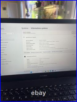(56) pc portable asus vivobook i5-10300h gtx1050ti 4go ssd 256go ram 8go win 11