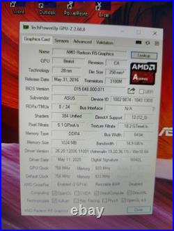 ASUS 15,6 Full HD AMD A10 4 cours 8 Go RAM Radeon R6 2 Go 1 To + Office ASUS 15,6 Full HD AMD A10 4 cours 8 Go RAM Radeon R6 2 Go 1 To + Office