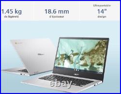 ASUS CX1400CNA-EK0105 Chromebook 14'' FHD Celeron N3350 RAM 8Go SSD 64Go