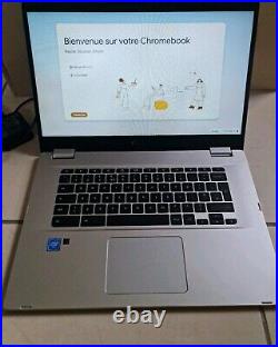 ASUS ChromeBook C523NA 15,6 Intel Celeron N3350, 4 Go de RAM, 64 Go QWERTY ASUS ChromeBook C523NA 15,6 Intel Celeron N3350, 4 Go de RAM, 64 Go QWERTY