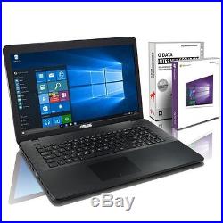 ASUS F751MA (17,3 Zoll)Notebook Intel N2840, black, 1 TB, 8GB RAM, WIN 10 Home