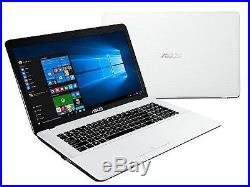 ASUS F751SA-TY014T Notebook LED-Display 17,3 500GB HDD 8GB RAM Windows 10 weiss