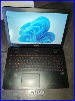 ASUS G551 15.6' Core i7-4710HQ 2.6Ghz 16Go 512Go SSD Windows 11 PRO TBE ASUS G551 15.6' Core i7-4710HQ 2.6Ghz 16Go 512Go SSD Windows 11 PRO TBE