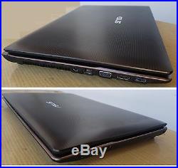 ASUS K53SV Notebook Intel i7 SSD 256Gb MASTERIZZATORE Blu Ray 6Gb RAM