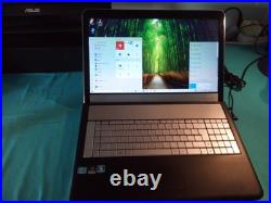 ASUS -N75S de(i7-2ém)Ram 8Go/HDD 750Go/ssd-64Go avec Windows 10 &(17,3)