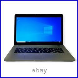 ASUS N76VZ Intel Core I7-3610QM 8 Go 1 To HDD 17 Win10 Pro #Y33