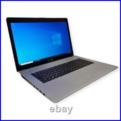 ASUS N76VZ Intel Core I7-3610QM 8 Go 1 To HDD 17 Win10 Pro #Y33