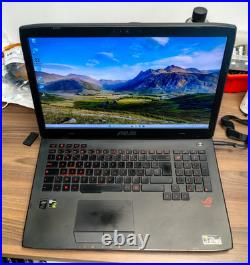 ASUS Rog G751J 17,3 Intel I7 2.0Ghz Mém 16Go SSD 500go Nvidia GTX 970M Win11