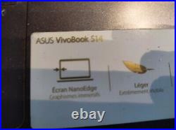 ASUS VIVOBOOK S14 14 INTEL CORE I7 8500, 16 Go RAM, 128 SSD et 1 To, 14 FHD