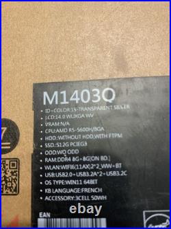 ASUS VivoBook M1403Q Ryzen 5 5600H 16 Go RAM SSD 512 Go Windows 11