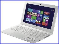 ASUS X200MA-KX368B White 11.6 Windows 8.1 Ultrabook 2.16GHz CPU 2GB RAM 500GB