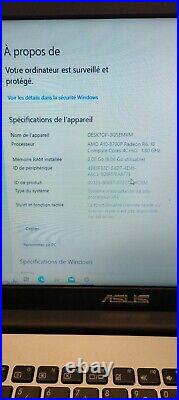 ASUS X555D 1to 8go ram win10 AMD A10 semi HS