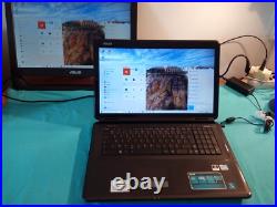 ASUS-X70I de intel Dual-Core/stockage 320Go/ssd-64Go avec Windows 10 &(17,3) ASUS-X70I de intel Dual-Core/stockage 320Go/ssd-64Go avec Windows 10 &(17,3)