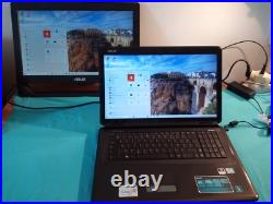 ASUS-X70I de intel Dual-Core/stockage 320Go/ssd-64Go avec Windows 10 &(17,3) ASUS-X70I de intel Dual-Core/stockage 320Go/ssd-64Go avec Windows 10 &(17,3)