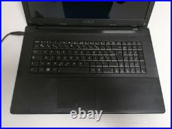 ASUS X75A WINDOWS 10 INTEL pentium 8 GB Mémoire 500 gb 17.3 POUCES