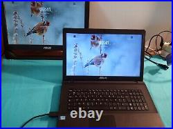 ASUS-X75A de(i3-3ém)Ram 6Go/HDD750Go/ssd-60Go avec Windows 11 &(17,3) ASUS-X75A de(i3-3ém)Ram 6Go/HDD750Go/ssd-60Go avec Windows 11 &(17,3)