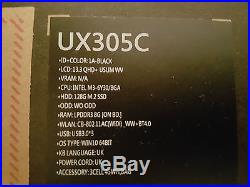 ASUS ZENBOOK UX305CA-FB005T Ultrabook Core M3 6Y30 Win 10 Home 64-bit