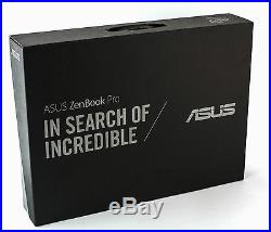 ASUS ZenBook Pro 15.6 4K Touchscreen Laptop Grey Core i7 NVIDIA
