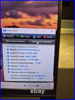 ASUS Zenbook 15 OLED UM3504DA Ryzen 7 7735u /32Go DDR5/ 1TO SSD état parfait