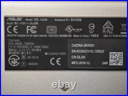 Asus Chromebook C423N/14/Celeron N3350/Ram 4Go/SSD 64Go/HD Graphics/Garanti 1an