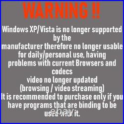Asus Eeepc 1101H 11,6 Windows Xp Pc Ordinateur Portable N Rénové
