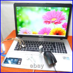 Asus F751 VivoBook ICECOOL 17 pouces FULLHD i7 l 1500 Go Windows 11 12 Go RAM