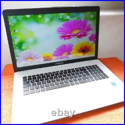 Asus F751 VivoBook ICECOOL 17 pouces HDPLUS 500Go Windows 11 PRO 8Go RAM