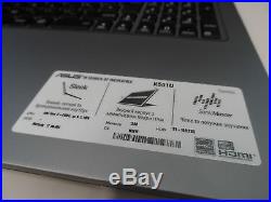 Asus K501UB-DM021T Intel Core i7-6500U 1TB Nvidia GeForce 15.6 Laptop (92757)