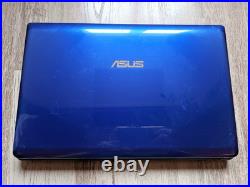 Asus K55VD Bleu 15,6 Windows 10 Core i3 2,4GHz 4Gb DDR3 SD 500Go-Wifi Blu