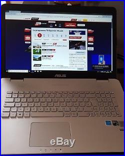Asus N751JX-T4124H, PC portable 17 pouces Full HD. DD 1To. 7200 tr. OCCASION