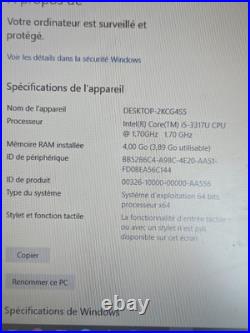 Asus R505CB-XO296H Pc Portable Windows 10 4Go Ram HDD 1To Intel Core i5 1,70Ghz