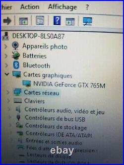 Asus ROG G750 17 FHD Core i7 4th Gen 4700HQ RAM 8 Go SSD 256 go -GTX 765M
