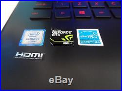 Asus ROG GL552VW-DM201T Intel Core i7 8GB 1TB Win 10 15.6 Gaming Laptop 20838