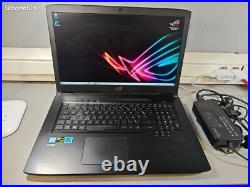 Asus ROG Strix GL703V 17/Core i7/16Go/SSD/1To/GTX 1060 Défaut Clavier