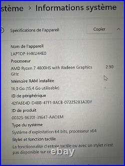 Asus ROG Zephyrus G14 14 FHD 2.9GHz AMD Ryzen 7 4800HS 16GB 256GB GTX 1660