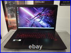 Asus Rog Gl752vw-t4501t, I7-6700hq @ 4 X 2,60 Ghz, 12 Go Ddr4, Ssd 256 Go, W 11