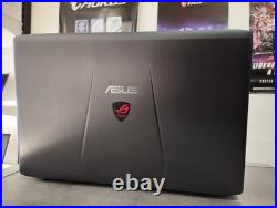 Asus Rog Gl752vw-t4501t, I7-6700hq @ 4 X 2,60 Ghz, 12 Go Ddr4, Ssd 256 Go, W 11