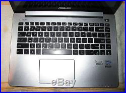 Asus S400CA 14 Touch Laptop Intel i5 8GB 500GB + 24GB SSD Win 10 + softwares