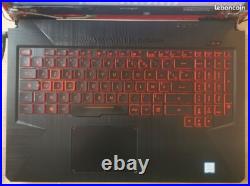 Asus TUF FX504G Ordinateur Portable Gaming / Noir MAT et rouge / Occasion