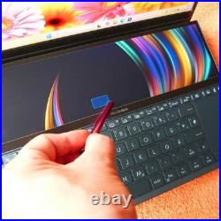 Asus UX481 ZenBook Duo 14 pouces DEUXIÈME LCD FHD l Windows 11 Pro I 10 Gen