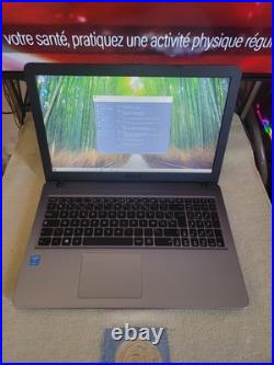 Asus X540L I3 5005U @ 2 GHz M/R 8 Go SSD 120 Go HDD 1 To Azerty Batterie? Ec 15