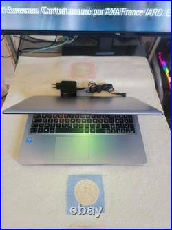 Asus X540L I3 5005U @ 2 GHz M/R 8 Go SSD 120 Go HDD 1 To Azerty Batterie? Ec 15