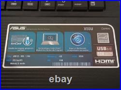 Asus X55U écran 15,6 AMD E2 1,7GHz 4Go DDR3 SSD 250Go Wifi Windows 10 Asus X55U écran 15,6 AMD E2 1,7GHz 4Go DDR3 SSD 250Go Wifi Windows 10