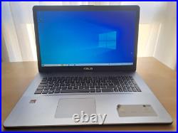 Asus X705QA R702QA Vivobook AMD A12-9720P 2.7GHz 8 GB RAM DDR4 SSD 128Go Asus X705QA R702QA Vivobook AMD A12-9720P 2.7GHz 8 GB RAM DDR4 SSD 128Go