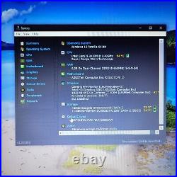 Asus X73S/I5/écran 17,3/6 GO RAM/SSD 120GO -HDD 500GO/ WIN 10