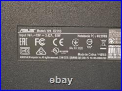 Asus X751B/ 17/AMD A6/Ram 4Go/SSD 128Go/Radeon HD/Garanti 1an Asus X751B/ 17/AMD A6/Ram 4Go/SSD 128Go/Radeon HD/Garanti 1an