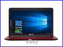 Asus X756uv-ty127t Pc Portable 17.3 Rouge Intel Core