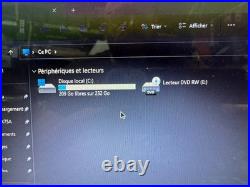 Asus X75A 17.3 250go w11 8go ram