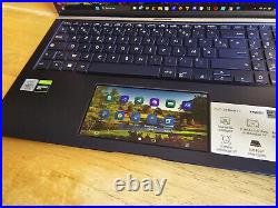 Asus ZenBook 15 bleu 156 très bon état pavé tactile intelligent